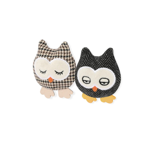 Tweed Stylin' Catnip Owl Toy