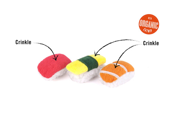 Catnip Sushi Toy