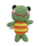 Crochet Frog Doll Toy